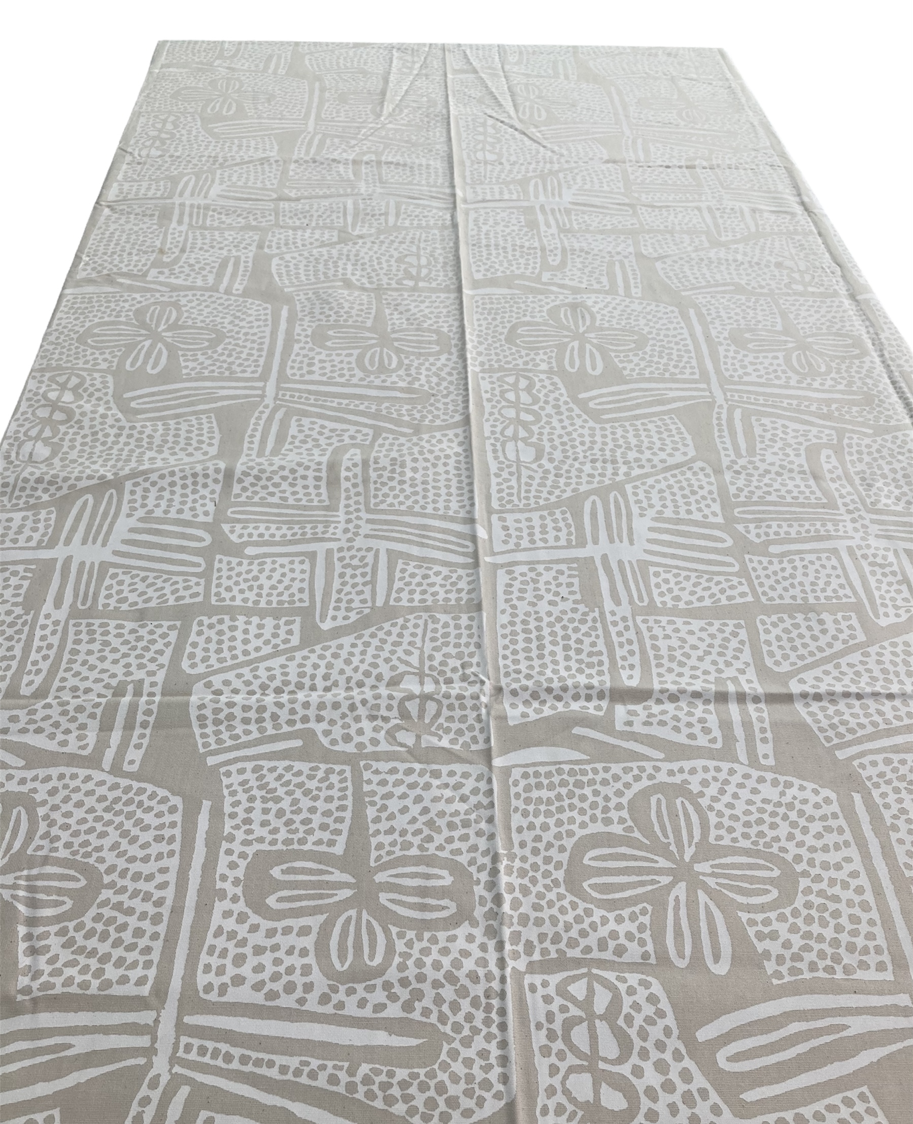 100% cotton Tablecloth approx. 79\" x 57\" from Namibia - # b14t