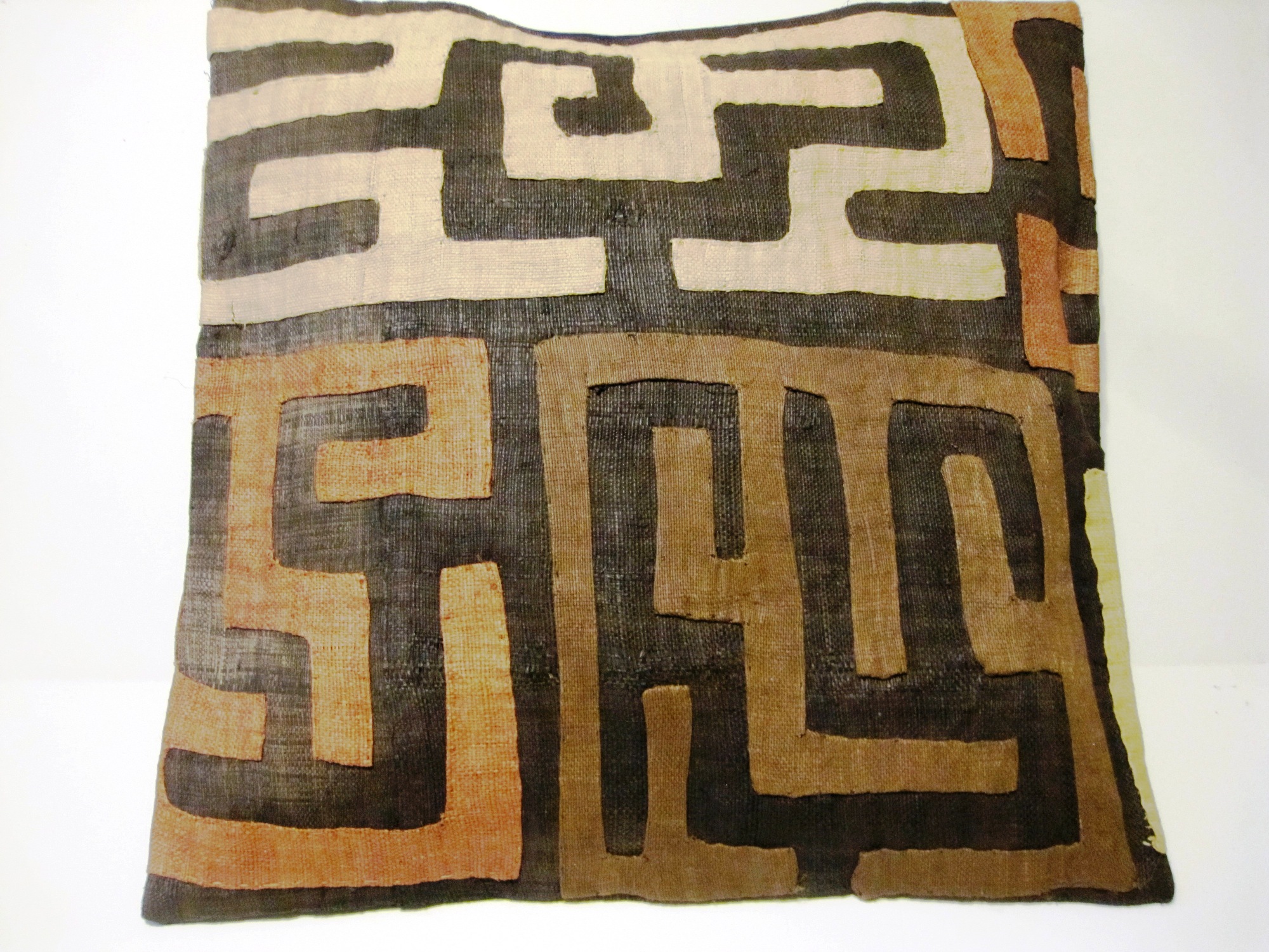 African Kuba Cloth Pillow Cover A2459