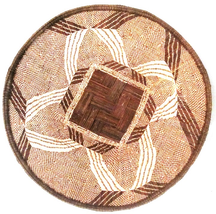 Zambian Plateau Basket - 21 1/2" diameter